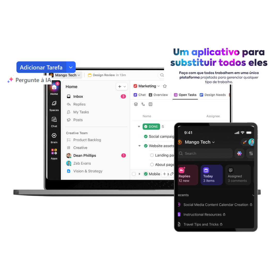 ClickUp Dashboard